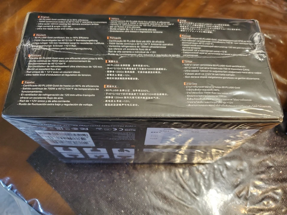 Thermaltake Toughpower GX1 80+ Gold 700W SLI/CrossFire Ready Continuous Power AT - Image 2 of 4