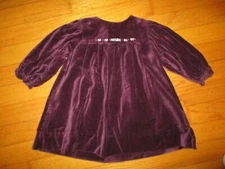 Petit Ami Embroidered Winter Dress size 6 Months