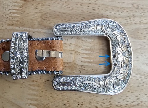 West Star Leather Cowgirl Belt Youth Size S-M - Picture 12 of 12