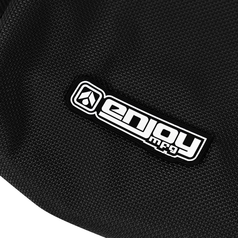 Funda de asiento Honda XR 400 R 1996-2004 de Enjoy MFG agarre completo todo negro #145 Foto 3 de 4