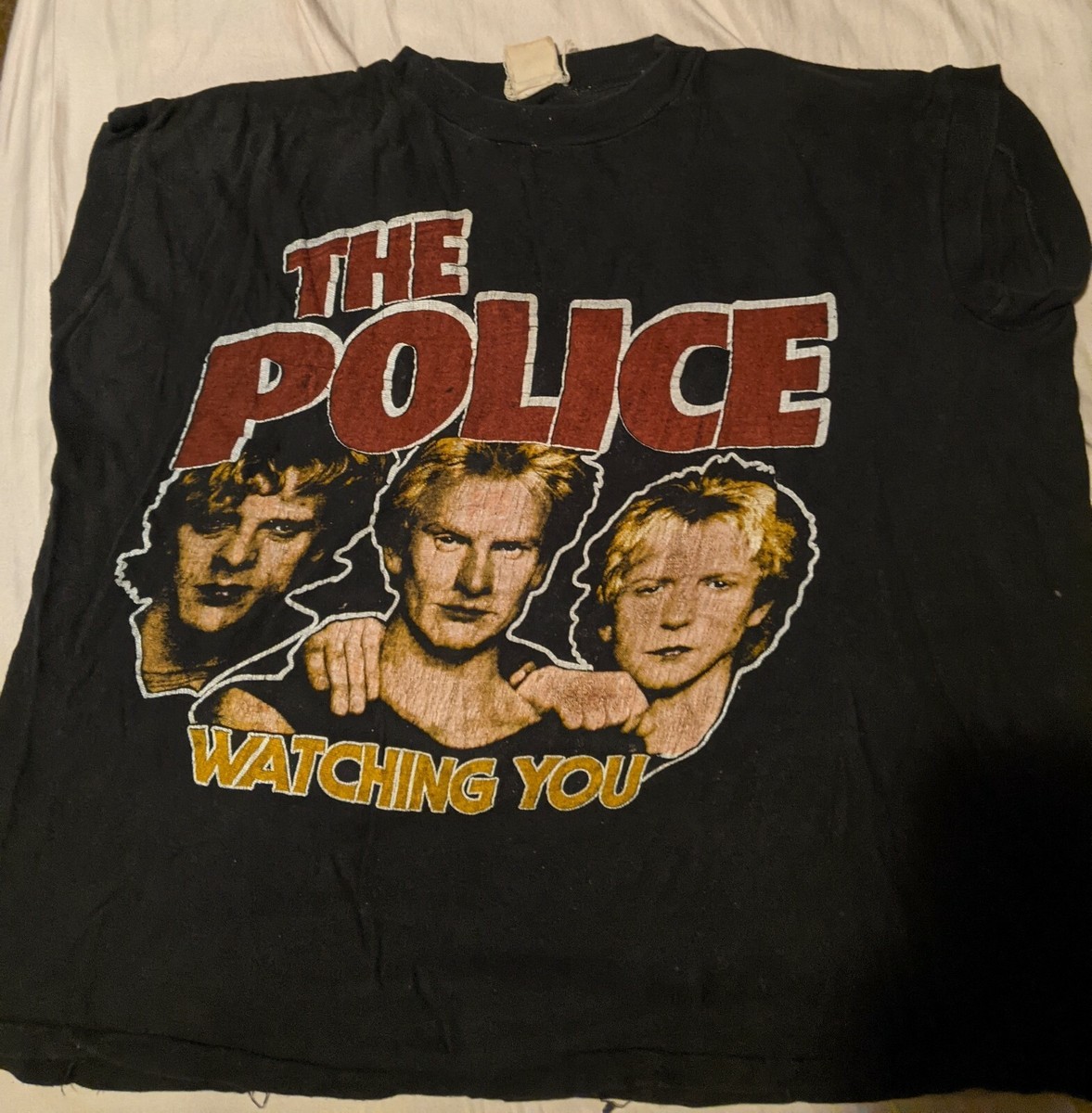 The Police 1983 concert t-shirt. | eBay