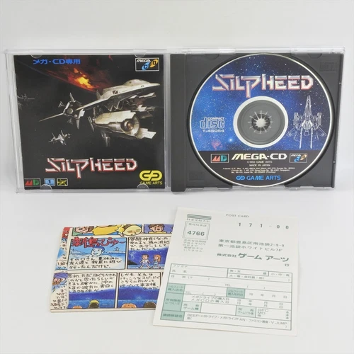 SILPHEED Sega Mega CD 7336 mcd