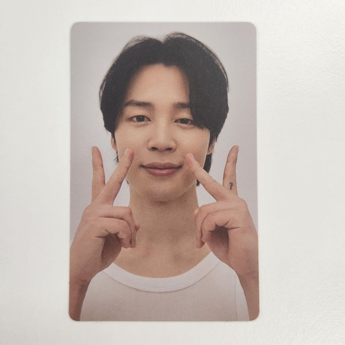 BTS JIMIN FACE Album OFFICIAL WEVERSE Ver POB PRE ORDER PHOTO CARD