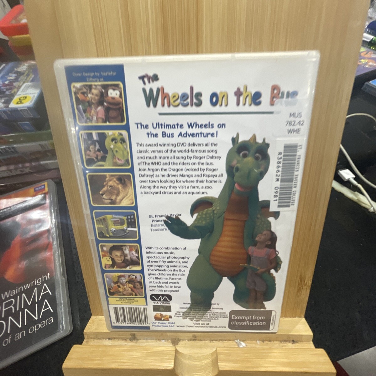 The Wheels On The Bus - Mango And Papayas Animal Adventure [DVD