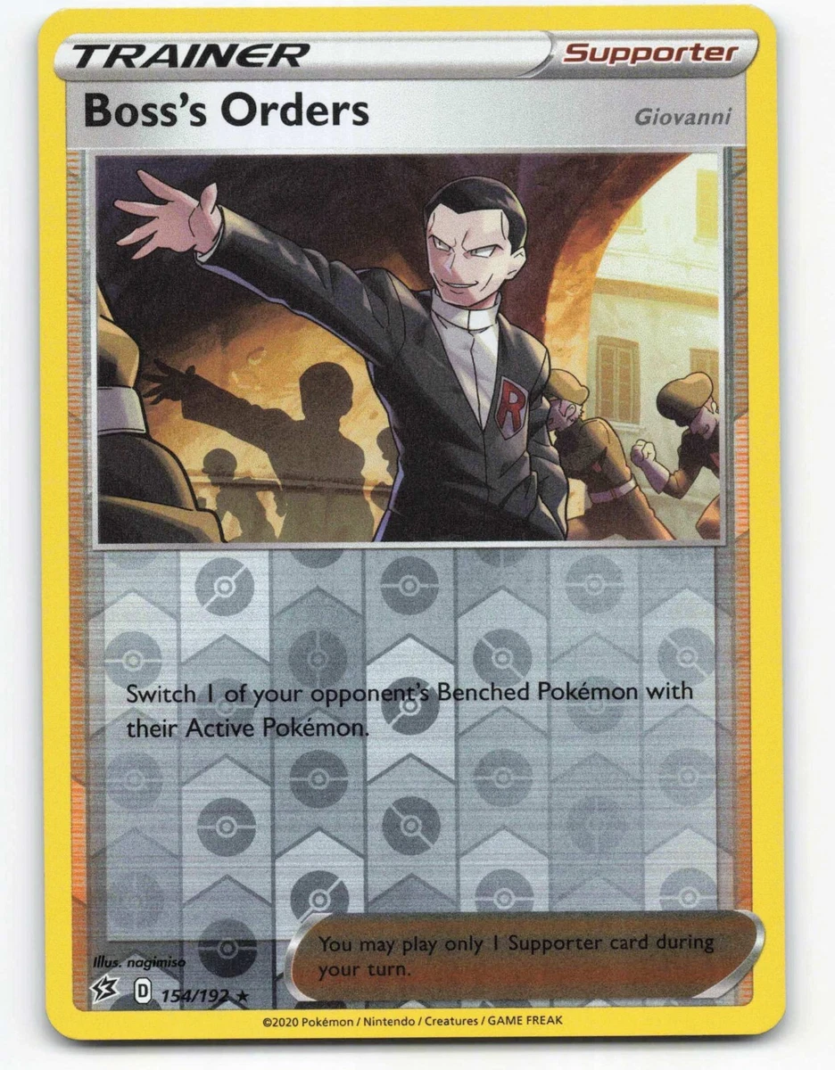 Boss's Orders Pokémon TCG Cards for sale