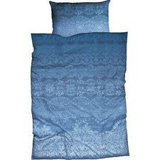 CASATEX Bettwäsche Demir Blau Paisley Ornamente Orientalisch Satin