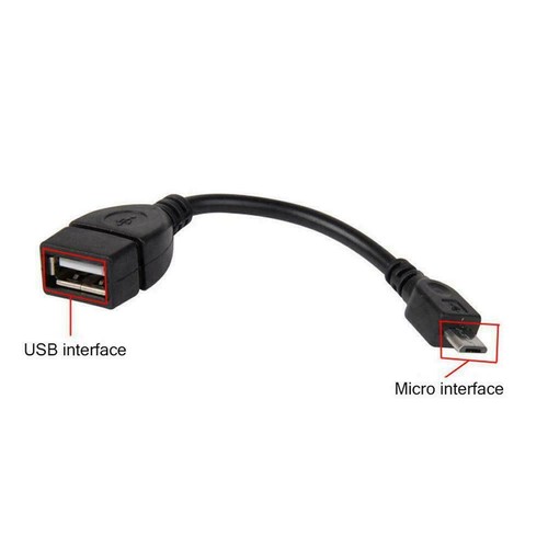 Micro USB Kabel Stecker Host zu USB Buchse OTG Adapter Android PC PDA Tablet J6 - Zdjęcie 6 z 9