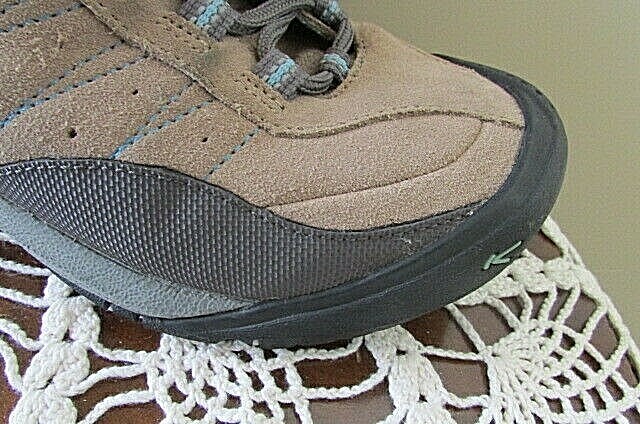 Stivali scarpe KEEN in pelle per escursioni all'aperto blu marrone 7 5 m belli