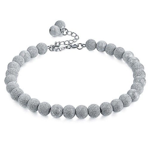 Vinani Bracciale Uomo/Donna In Argento 925 Ondulato – Finitura Opaca E Lucida – 19 Cm – Fatto In Germania
