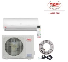 Ymgi 18000 Btu Ductless Mini Split Air Conditioner Heat Pump With Lineset Slk