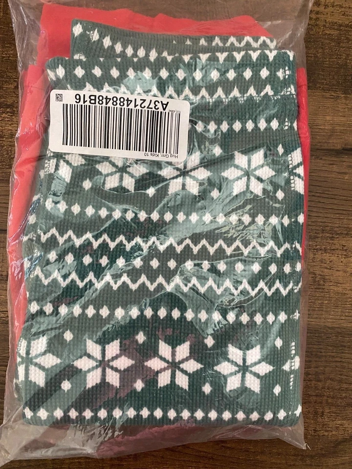 Pijama de Navidad - Life is Good - Niños - Niños - Talla 10 - Abrazo Grrr - Rojo Foto 4 de 4