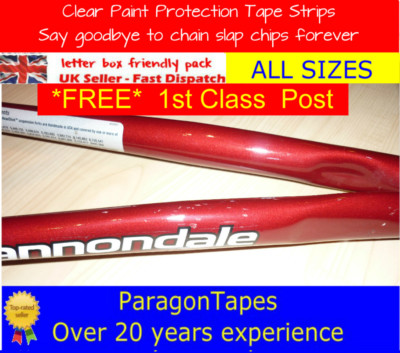 Clear Gloss Bike Frame Paint Protection Film Tape Helicopter *Anti