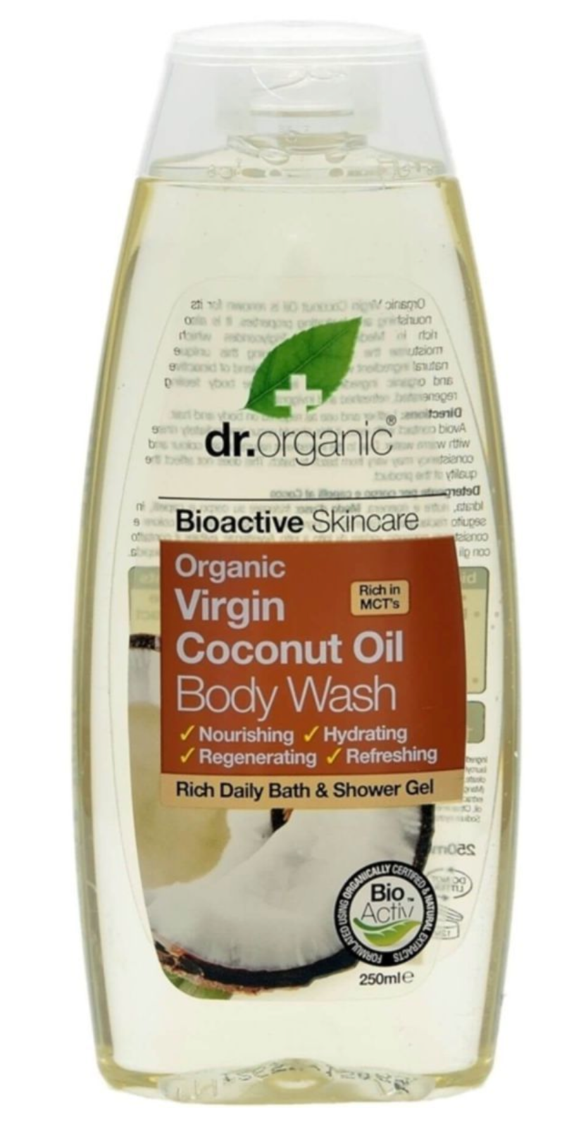 Dr.Biologico Bioactive Cura Della Pelle Organico Cocco Bagnoschiuma 250ml