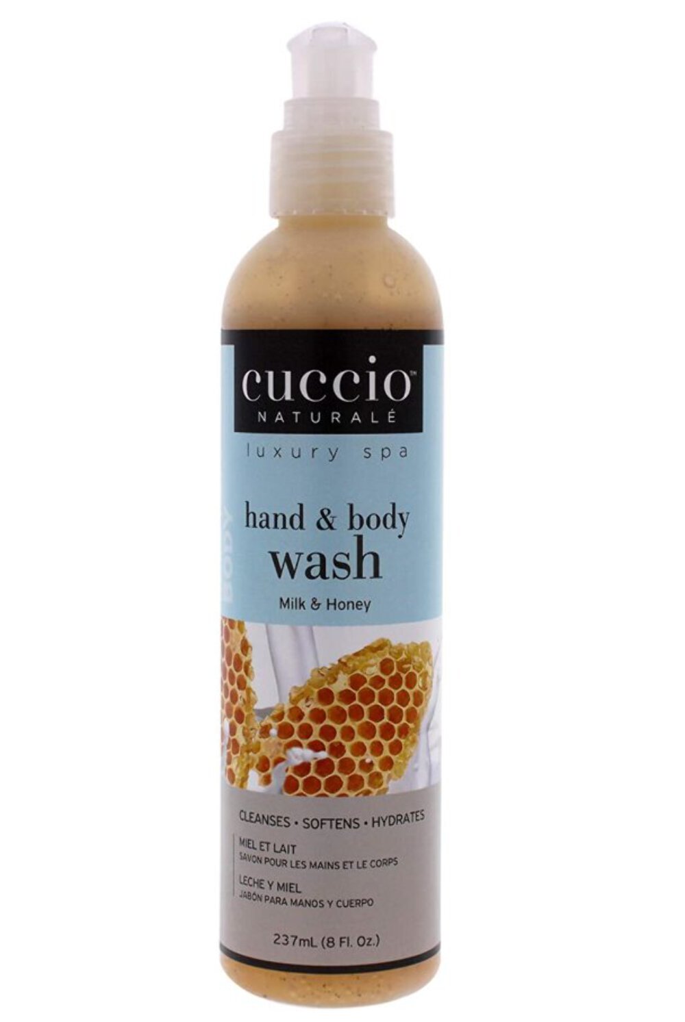Milk & Honey Hand and Body Wash, 8floz