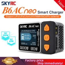 SKYRC B6ACneo Lipo NiMH NiCd Balance Charger DC 200W AC 60W Power Discharger