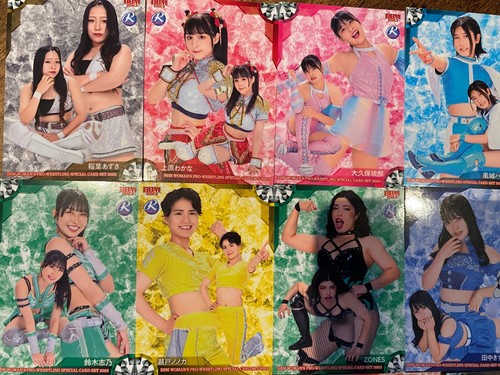 BBM 2023 Ambitious!! Rookie 146-159 Women's Japanese Wrestling Card Bundle RC - Picture 2 of 4