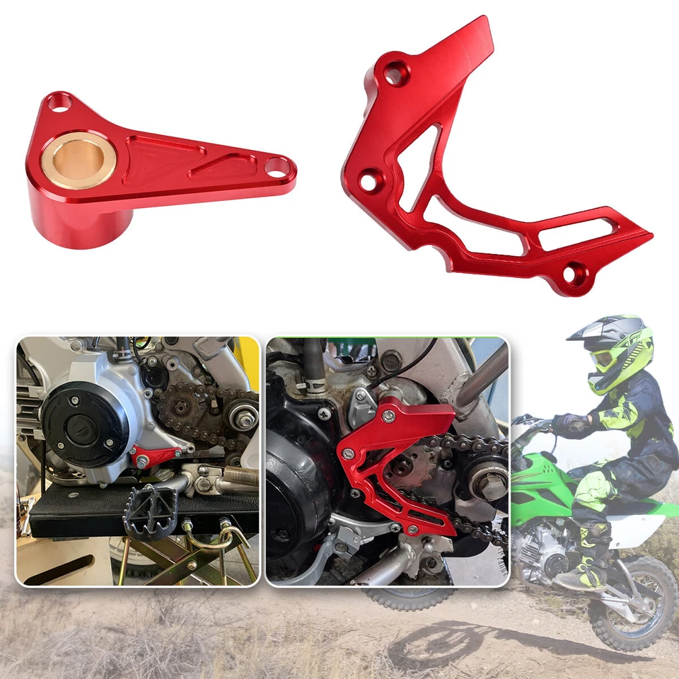 КРЫШКА ЦЕПИ ЗАЩИТЫ ЗВЕЗДОЧКИ KLX110 И СКОБА ВАЛА ПЕРЕКЛЮЧЕНИЯ ПЕРЕДАЧ для KAWASAKI KLX 110 KLX110L - Изображение 2 из 4