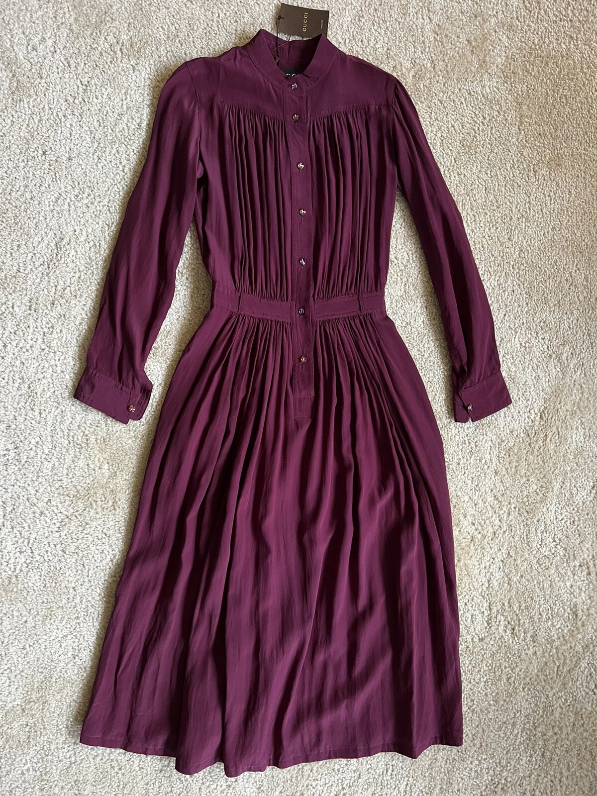 Robe soie Gucci