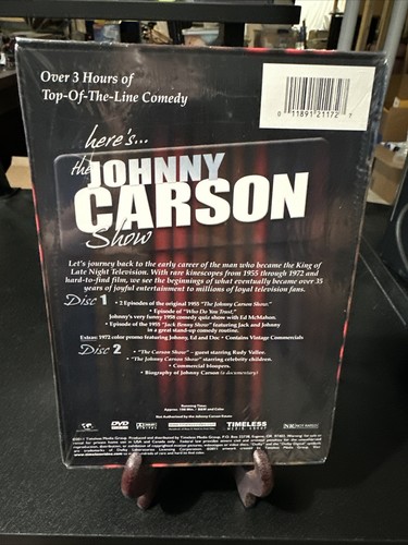 Here's...The Johnny Carson Show 2 DVD (2011) King of Late Night Television New - Picture 4 of 5