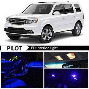 19x Blue Led Lights Interior Package Kit Fits 2009 2015