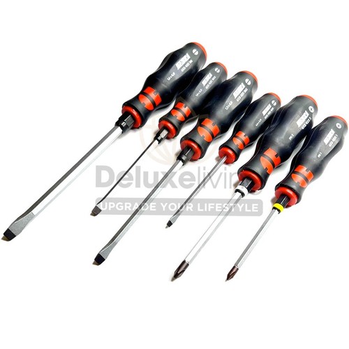 Würth Zebra Schraubendreher Satz 6 Teile Schlüsselhilfe Schlitz + PH 061394226 - Bild 2 von 2