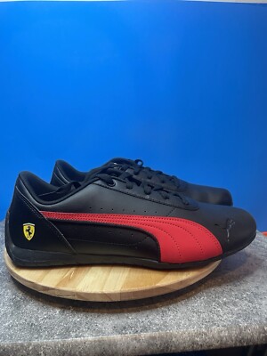 Sz 11 Puma Scuderia Ferrari Neo Cat Motorsport Shoes Mens  Black Red 307812 01