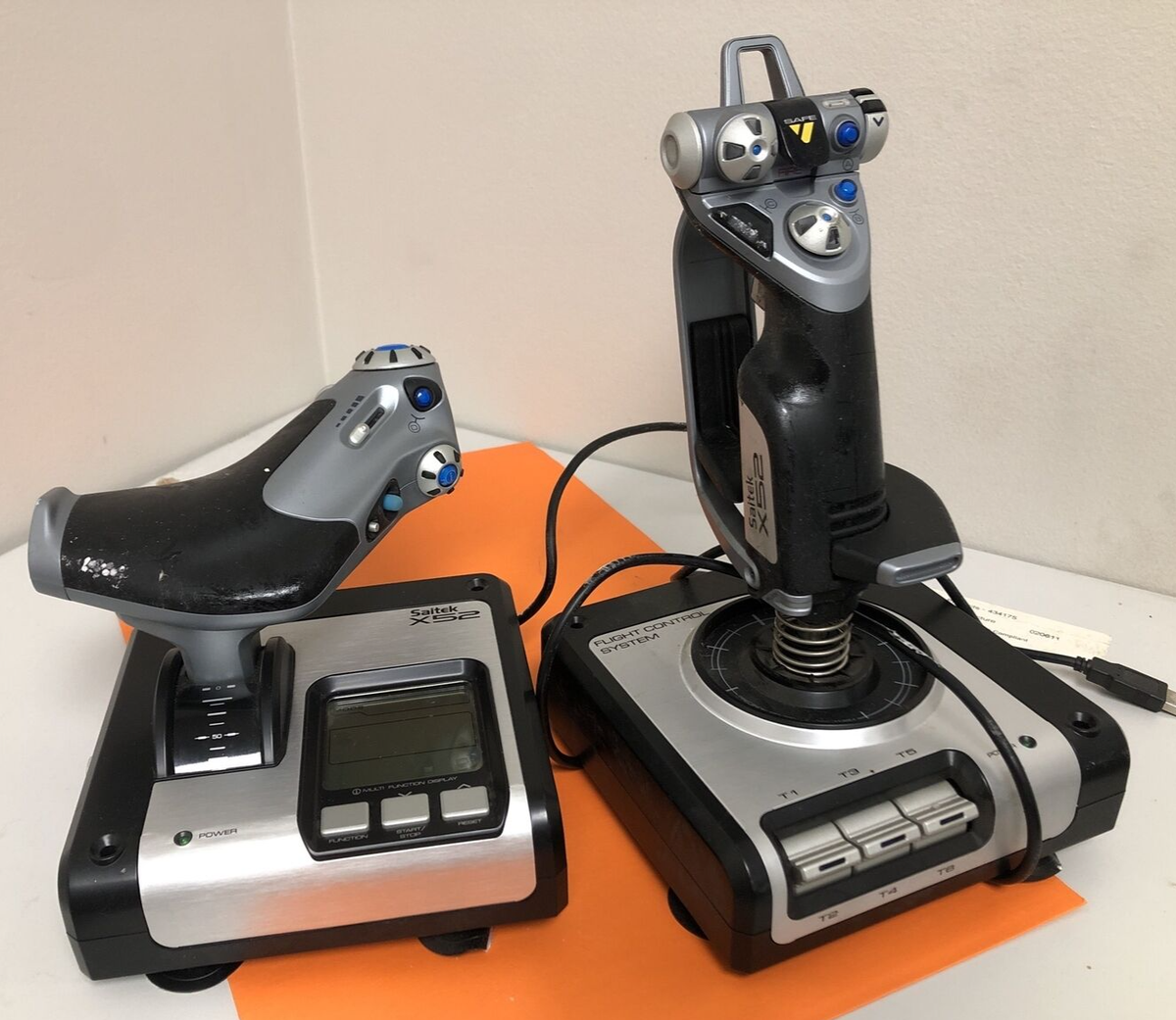 AS/IS Logitech G Saitek X52 Pro Flight Control System/ UNTESTED | eBay