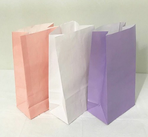 PAPER PARTY BAGS LOOT TREAT GIFT GOODY AND POPCORN BAGS 25.4 X 13.34 X 8.9cms - Picture 24 of 35