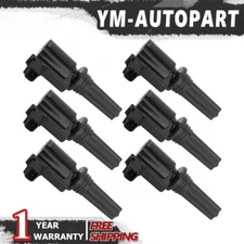 6 Pack Ignition Coils DG528 For 2000-05 Lincoln LS 2000-03 Jaguar S-Type 3.0L V6