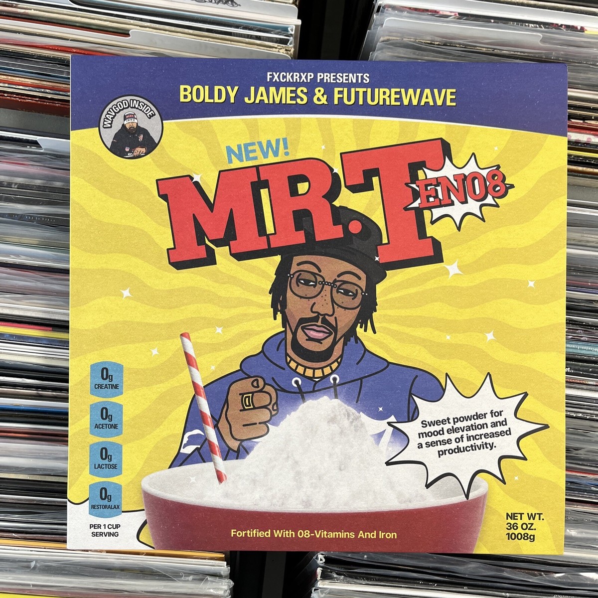 BOLDY JAMES & FUTUREWAVE Mr.Ten08 - 2022 VINYL LP ALBUM
