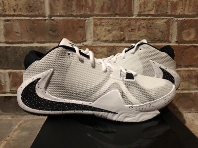 New 11 Nike Zoom Freak 1 TB Black Oreo Basketball Shoes Giannis