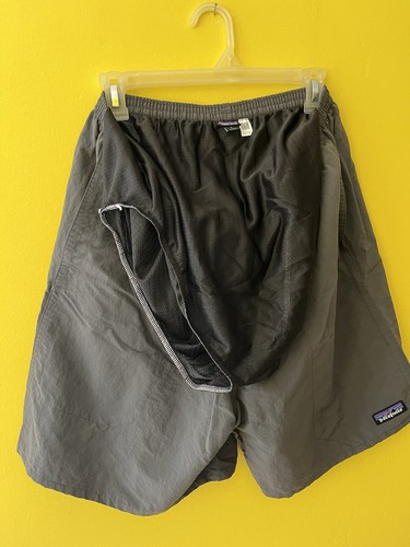 Pantalones Cortos Patagonia Shells Natación Grandes Retro Raro De Colección Años 90 Cordón Preppy - Imagen 8 de 10