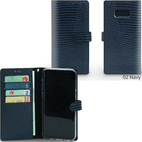 Custodia in vera pelle marina per iPhone X XS XS Max XR 7/8/SE2/SE3 7/8 Plus - Foto 8 di 20