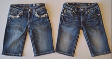 NEW Girl's Youth Miss Me Bermuda Shorts