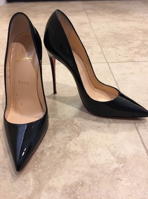 CHRISTIAN LOUBOUTIN So Kate Pumps, Black, size 38 1/2 EU 8 1 CHRISTIAN LOUBOUTIN So Kate Pumps, Black, size 38 1/2 EU 8 1