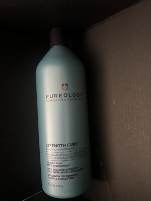 Pureology Strength Cure Shampoo, 1L - für geschädigtes, coloriertes Haar