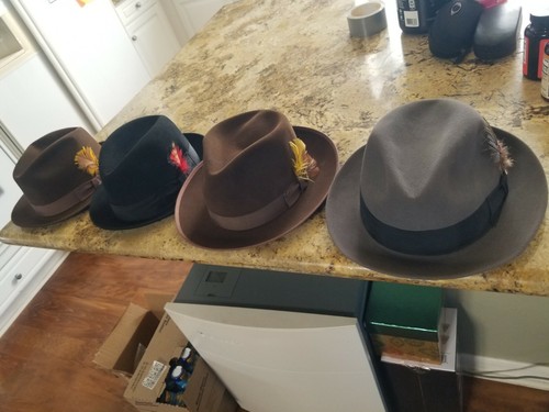 4 Dobbs Fedora Hats Dayton Explorer 
