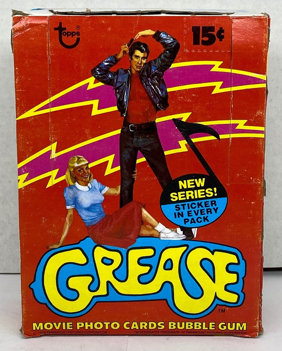 1978 Topps Grease Series 2 Movie Vintage FULL 36 Pack Trading Card