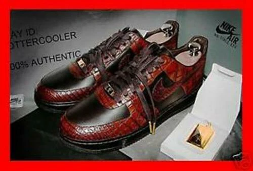 Chaussures décontractées marrons Nike pour homme