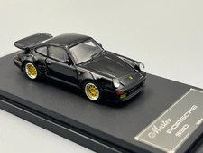 Porsche 911 Blackbird Wangan Midnight Midnight Club 930 with display case