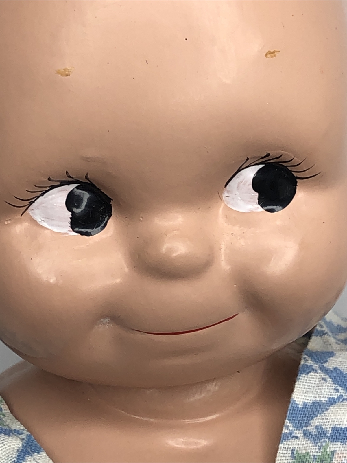 12” Vintage Antique Kewpie Doll Compo Jointed Legs Repainted Original Outfit #SF