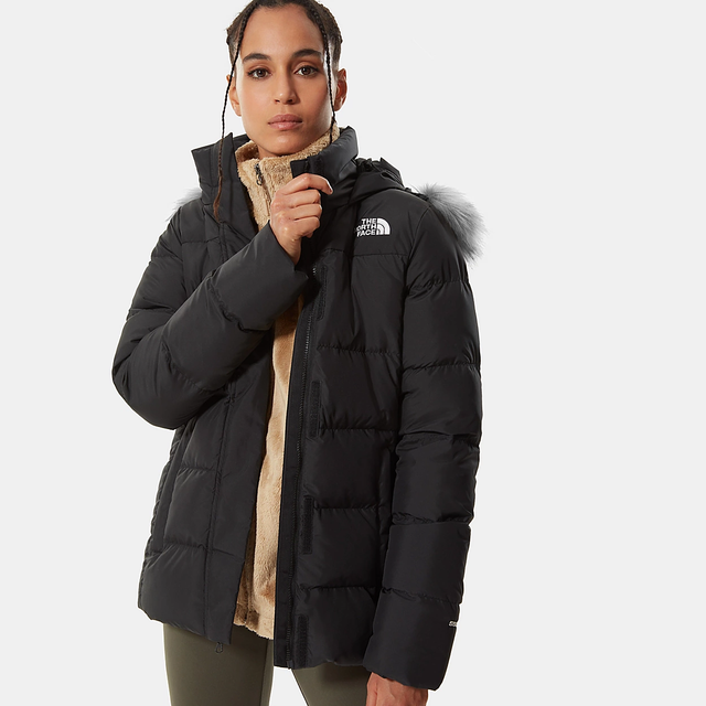 north face quilted coat