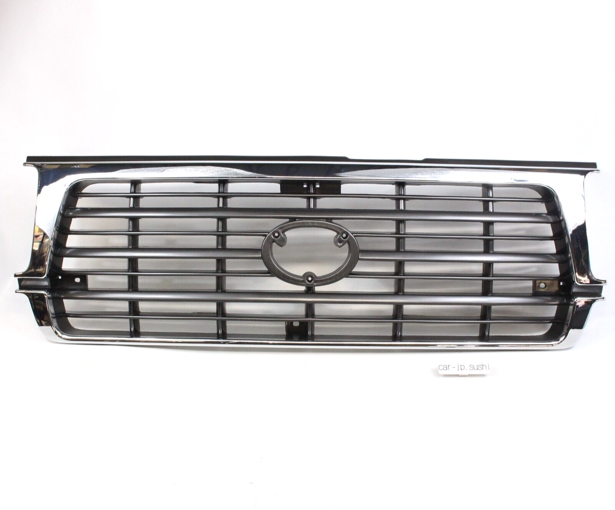 Front Chrome Grille For TOYOTA 90-97 Land Cruiser 80 81 FZJ80