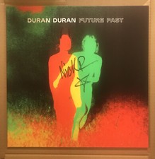 SIGNED Duran Duran - Future Past WHITE Vinyl LP Signed By Nick Rhodes  New RARE