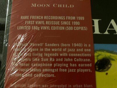 Pharoah Sanders Moon Child 180gm Vinyl LP Record! Only 500 Made