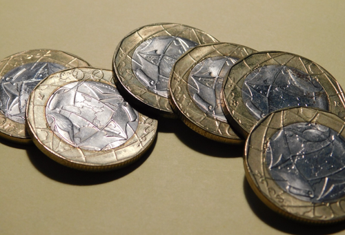 LOT 6 PIECES 1000 LIRES ITALIE monnaie Bi-Metallique 1997 1998 italia LIRE - Photo 4/4