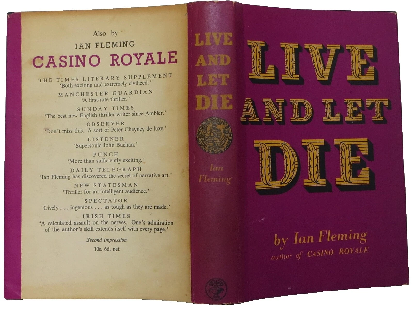 Ian Fleming Antiquarian & Collectible Books with Dust Jacket
