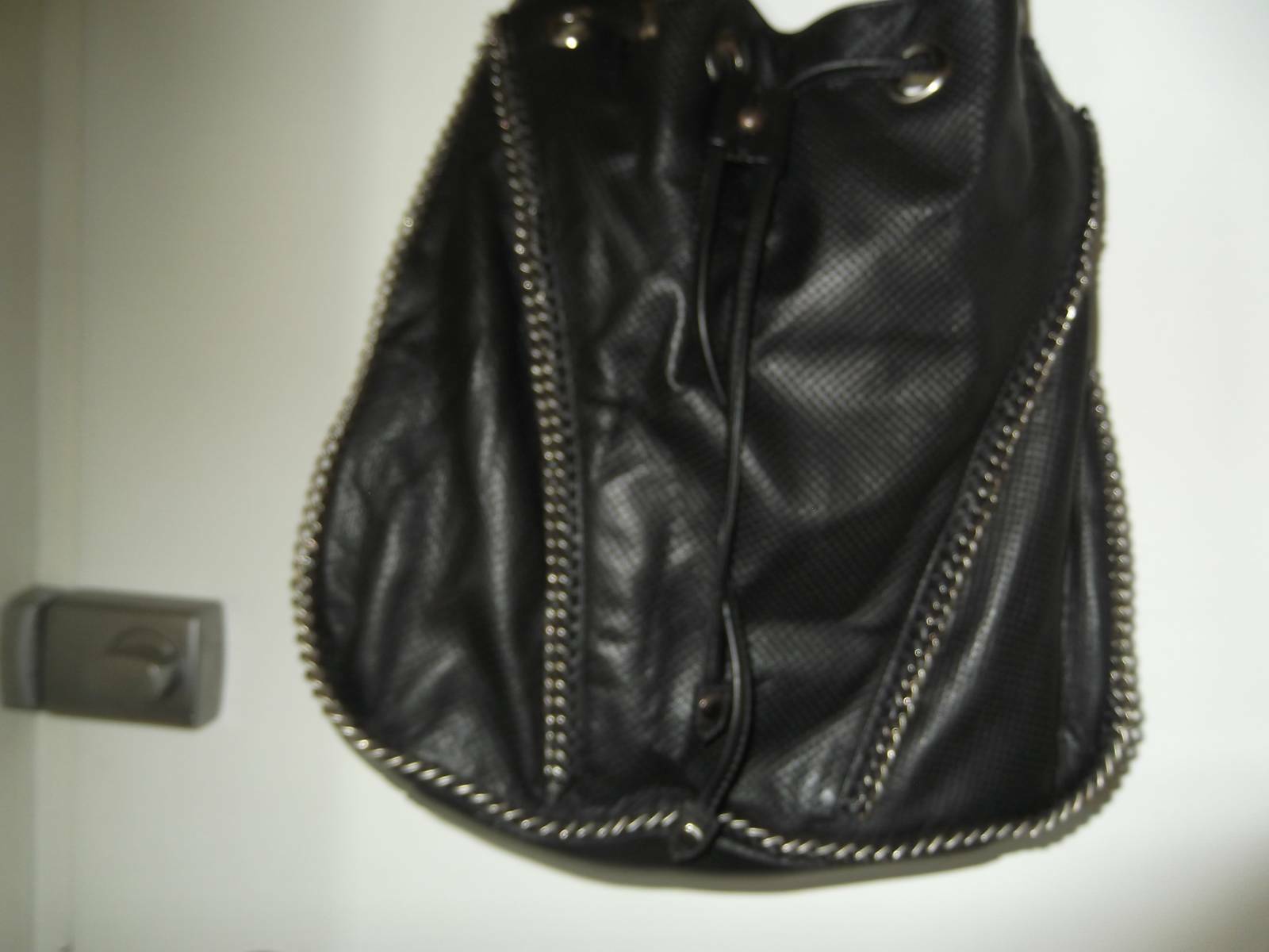 Inventory Max 55% OFF cleanup selling sale Серебряная цепочка и черная стиль-новый наплечная сумка-хобо