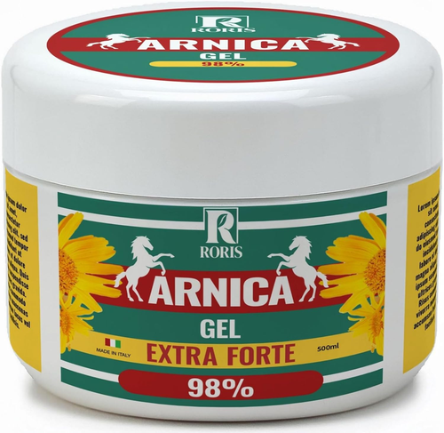 Arnica per Cavalli Uso Umano, Gel Extra Forte 98%, 500Ml Made in Italy, Estratto - Foto 11 di 12