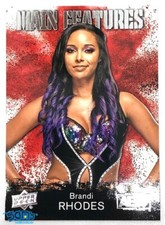 Brandi Rhodes MF-15 Main Features (Silver Foil) Upper Deck AEW 2021 